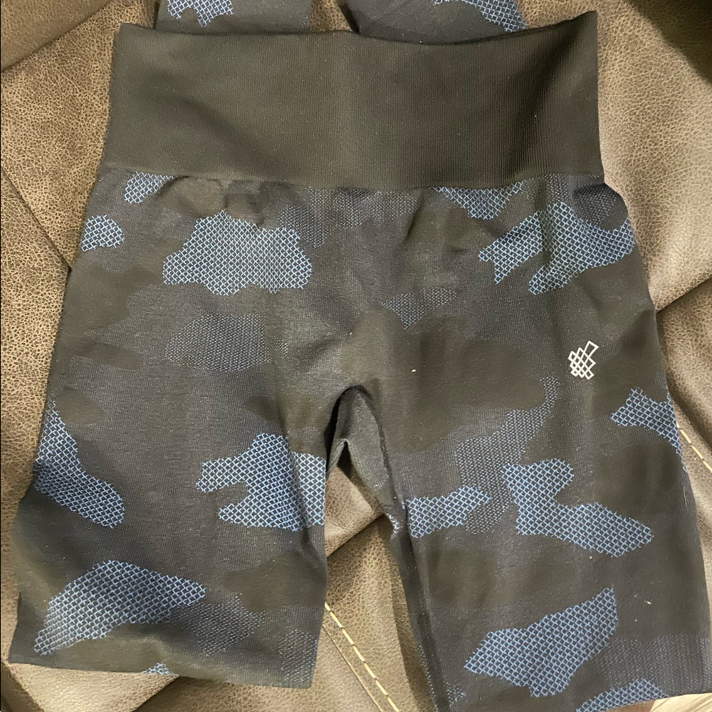 Jed North Camo Seamless Leggings Sz Sm